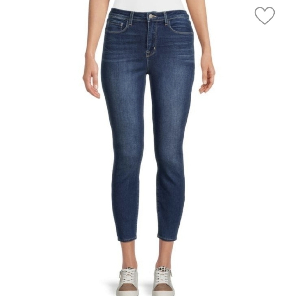 NWT L'AGENCE Margot High Rise Jeans Size 25